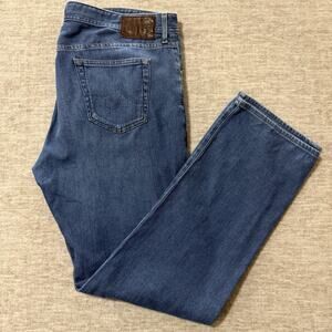 AG Adriano Goldschmied Jeans Mens Size 40 Blue The Graduate Tailored Leg Preppy